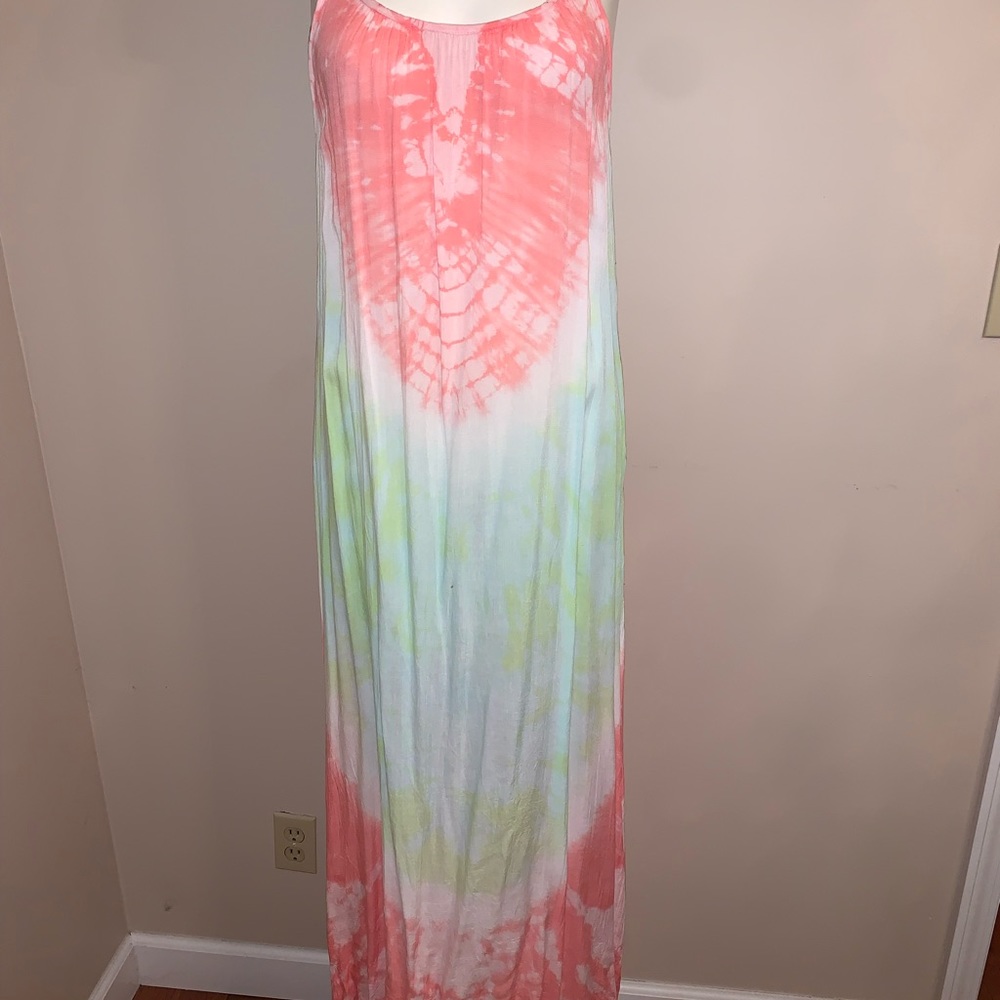 Z&L European tie dye beach cover up